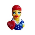 thumbnail image 1 of CelebriDucks I Love Ducky! Rubber Duck Bath Toy, 1 of 4
