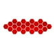 thumbnail image 2 of Hojas de espejo hexagonales reflectantes flexibles, azulejos de espejo autoadhesivos, pegatinas de espejo sin vidrio para decoración del hogar diaria, 2 of 7