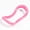 Pink, variant on Pilates Ring Fitness Circle, Foam Padded Resistance Training Tool for Yoga Stretching, Back Shoulder Exercise, Home Gym