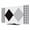 Black, White, Silver, variant on TV Cover Indoor, Black Geometric Stretch TV Dust Cover Television Screen Protector, Boho Stripes Abstract Modern Art Elastic Polyester Display Covers, Monitor Slipcover for LED LCD TVs 85 Inch