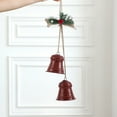 thumbnail image 4 of JMKQLZ Classic Iron Christmas Bell Ornaments - Traditional Holiday Decor with Elegant Design for Tree, Door and Wall Decoration, 4 of 6