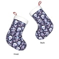 thumbnail image 3 of Naloa Skull flower crystal Christmas Stockings Decorations, Xmas Ornaments, DIY Personalized Farmhouse Decor for Home Family Party Tree, 3 of 7