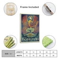 thumbnail image 2 of Lord of The Rings Middle Earth Retro Travel Poster (4) Posters Wall Art Painting Canvas Gift Living Room Prints Bedroom Decor Poster Artworks 24x36inch(60x90cm), 2 of 6