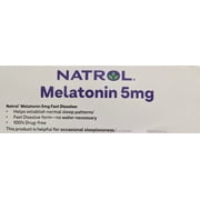 Natrol® Melatonin 5 mg, 250 Fast Dissolve Tablets