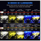 thumbnail image 2 of Faros Auxiliares de Lupa 120w Para Auto Con Estrobo 2 Piezas, 2 of 5