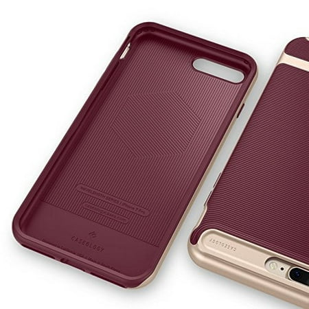 Caseology [Wavelength Series] Case Cover for Apple iPhone 7 Plus - Burgundy