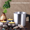 thumbnail image 4 of Toystoory Kit de fabricación de velas portátil, velas lavables, crisol con mango, accesorios hechos a mano para derretir cera para manualidades DIY Cocina y Comedor Toystoory HA081627-01B, 4 of 6
