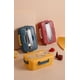 thumbnail image 5 of Fiambrera Caja de almacenamiento de alimentos Accesorios de cocina Fiambrera de PP de tres rejillas con cuchara + palillos (20*13*7 cm) Azul oscuro Sailing Electrónica, 5 of 5