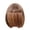 Brown, variant on LHWEN Pure Desire Straight Hair Bobble Head Wig Full Head Set Short Hair for Women Natural Look Adjustable Cap Breathable Comfortable for Daily Wear Parties Halloween Fashion Shows