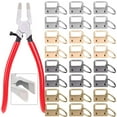 thumbnail image 1 of Juego de llaveros Shynek, 40 unidades, llavero de 2,54 cm con alicates, 1 of 8
