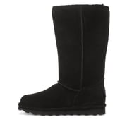 BEARPAW Women's Elle Tall Black Size 10 | Slip On Boots | Cozy & Comfortable Winter Boot for Women