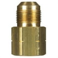 thumbnail image 2 of JMF  15/16 in. Flare   x 3/4 in. Dia. Female  Brass  Gas Adapter, 2 of 2