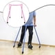 thumbnail image 1 of Tren de patinaje sobre ruedas para niños pequeños Accesorios Altura ajustable Suministros Profesionales para principiantes Equipo de apoyo Resistente Rosa S, 1 of 8