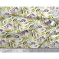 thumbnail image 3 of Soimoi Cotton Poplin Fabric Beech Leaves Print Sewing Fabric Yard 42 Inch Wide, 3 of 3