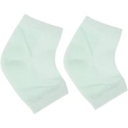 1 Pair Callus Remover Gel Moisturizing Socks Gel Natural Remedy for Cracked and Dry Heels for Women Men (Green)