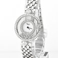 thumbnail image 3 of Pre-Owned Chopard Happy Diamonds 20 3957 K18WG Diamond Quartz Watch 250126 (Good), 3 of 9