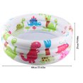 thumbnail image 2 of Swimming Pool Inflatable Dinosaur Swimming Center Kiddie Pool for Children, 2 of 5