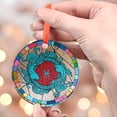 thumbnail image 4 of Pisces Stained Glass Zodiac SunCatcher Astrology LightCatcher Pisces Window Hanging, Stained Glass Ornament 2025, Holiday Decoration, Seasonal Keepsake Gift, Unique Collectible,, 4 of 5