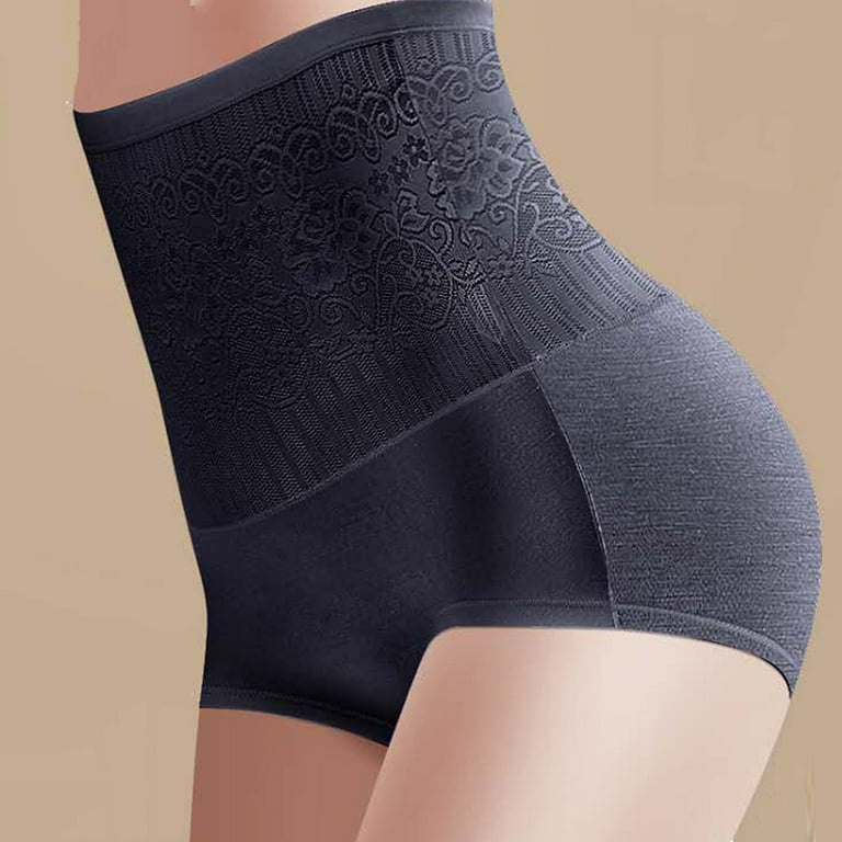 Aueoeo Cotton Underwear For Women Breathable Underwear For Women Women's  High Waist Nice Buttocks Peach Buttocks Belly-Up Pants Buttocks Panties