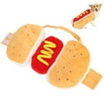 thumbnail image 4 of Disfraz De Caliente Para , Algodón Amarillo, Ropa Para Mascotas De Halloween, Ropa Para Perros, Disfraz De Halloween, Comida, Trajes Para Perros Calientes, Cosplay, 4 of 7