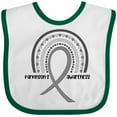 thumbnail image 3 of Inktastic Parkinson's Awareness Ribbon Rainbow Boys or Girls Baby Bib, 3 of 4