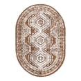 thumbnail image 3 of Unique Loom Charlotte Collection Area Rug - Quail (4' 1" x 6' 1" Oval Brown/Gray), 3 of 7