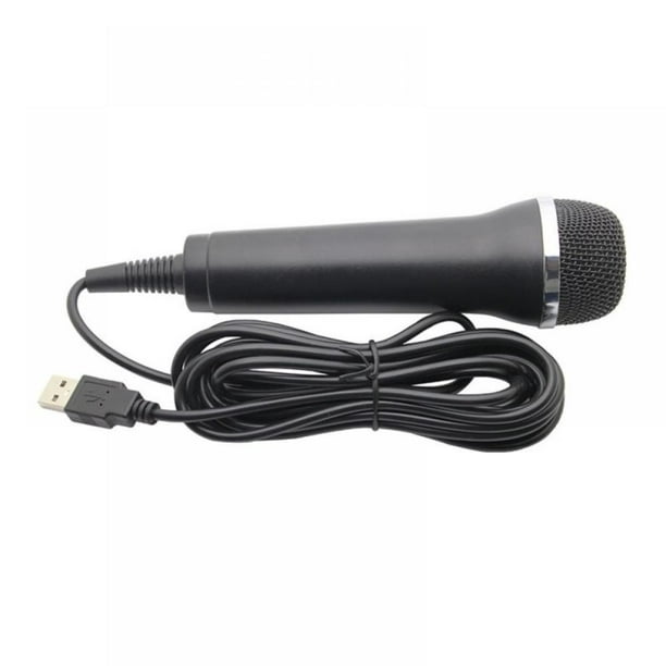 USB Wired Microphone Mic for Sing Games Switch Wii U PS3 PS4 PC - Walmart.com