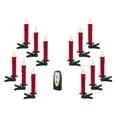 thumbnail image 7 of Set of Twentyfour Red LED Flameless Christmas Tree Clip On Candles, 7 of 7