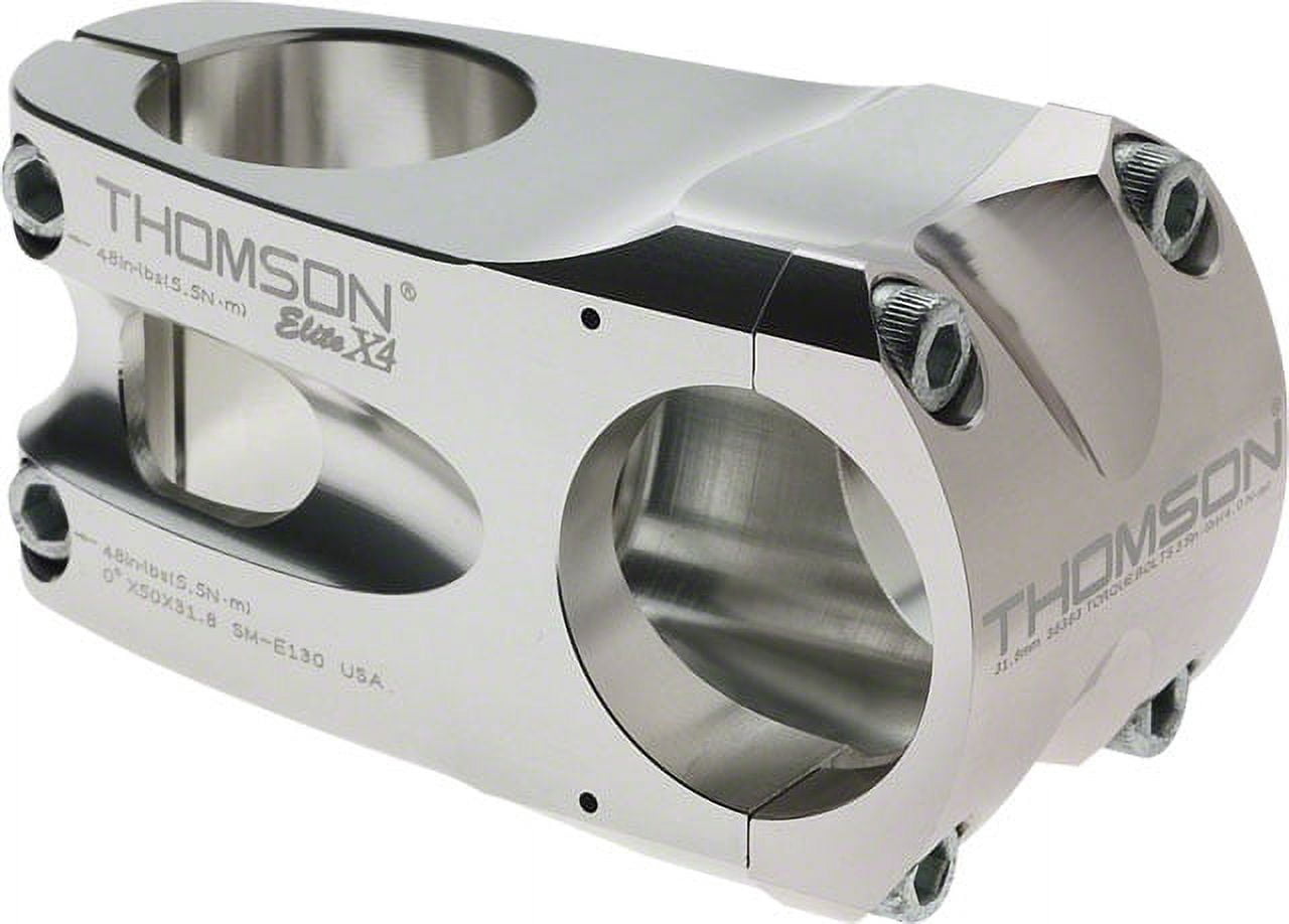 Thomson Elite X2 Road Stem 130mm +/-17 degree 31.8mm 1-1/8