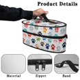 thumbnail image 5 of HELLHERO Diverse Paw Print Designs Iron Portable Storage Bag Large Size Polyester, Case Only, 5 of 6