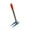 2-Tine + Pole, variant on Hiroekza Heavy-Duty Steel Garden Hoe & Rake with 2-Tine + Rake Handle - Versatile Weeding, Digging, and Loosening Tool for Gardening and Farming