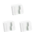 thumbnail image 3 of Transemion Wall Mount Phone Charging Holder Bracket Universal Durable Smartphone Stand white 3Set, 3 of 6