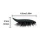thumbnail image 4 of Pegatinas De Pestañas Artificiales Y Delineador De Ojos Brillo Autoadhesivo Impermeable Reutilizable Pegatina De Maquillaje De Ojos Para Fiesta En Casa Mujer 8Uds Serendint CE003192-02, 4 of 6
