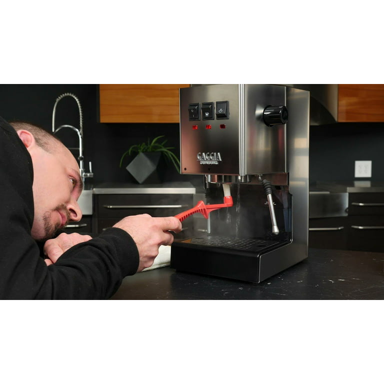Gaggia Classic Brushed Stainless Steel Semi-Automatic Espresso Machine