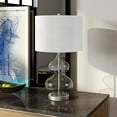 thumbnail image 4 of Evelyn&Zoe Traditional Metal Table Lamp with Satin Nickel Accents, 4 of 7