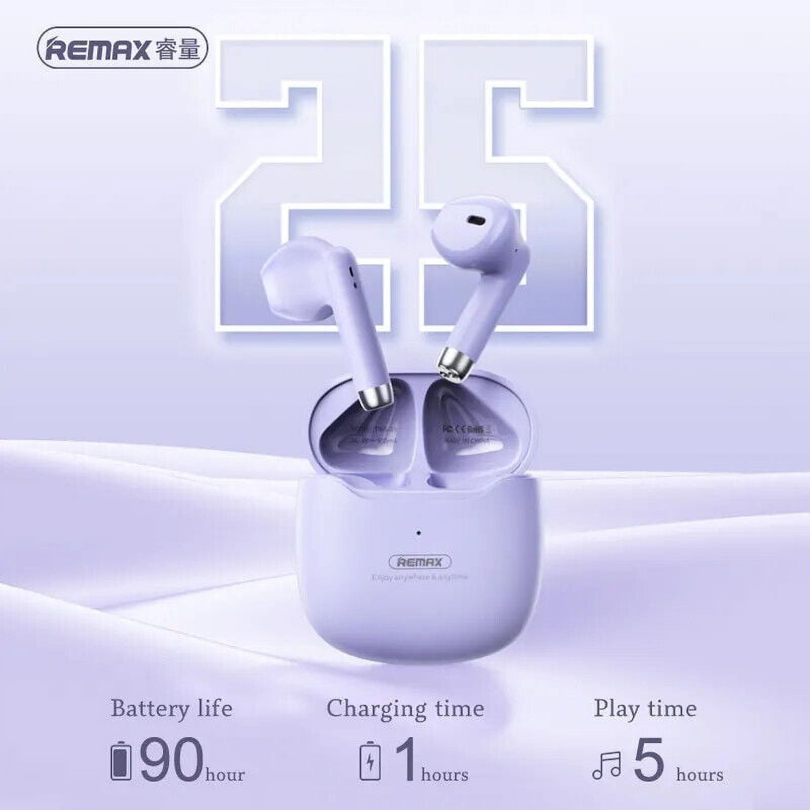 for i-Phone 11 Pro Bluetooth 5.3 Earbuds Stereo Bass, in Ear Noise Cancelling Mic, Earphones IP7 Waterproof Sports, 32H Playtime USB C Mini Charging Case Ear Buds - White