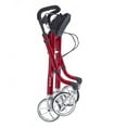 thumbnail image 6 of Comodita Avanti Rollator Walker with Unique One or Two-Hand Operation Ideal for Stroke Patients. (Metallic Orange), 6 of 7