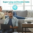 thumbnail image 6 of 65W Surface Pro Laptop Charger for Microsoft Surface Pro 10, 9, 8, 7+, 7, 6, 5, 4, 3, X, Windows Surface Laptop 6, 5, 4, 3, 2, 1, Surface Go Tablet, Surface Book 3, 2, 1, Support 44W, 36W, LED, 10FT, 6 of 10