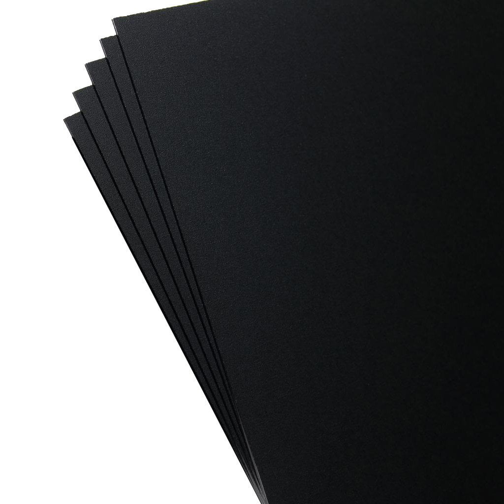 BLACK KYDEX V PLASTIC SHEET 0.060" X 12" X 12" VACUUM FORMING 