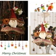 thumbnail image 4 of Corona de Navidad de Ratán NQ 29 cm colgante de árbol de Navidad decoración colgante de Navidad, 4 of 5