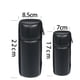 thumbnail image 3 of Bolsa organizadora rígida para portabotellas, caja de herramientas portátil para bicicleta, soporte para portabotellas con cremallera (negro puro, talla L), 3 of 6