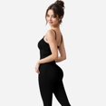 thumbnail image 5 of Active Women's Square Neck Tank Top with Spaghetti Straps - X Large, Black, 5 of 6