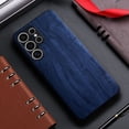 thumbnail image 5 of Case for Samsung Galaxy S24 Plus S23 Ultra FE 5G bamboo wood pattern Leather back cover for samsung galaxy s24 ultra plus case, 5 of 5