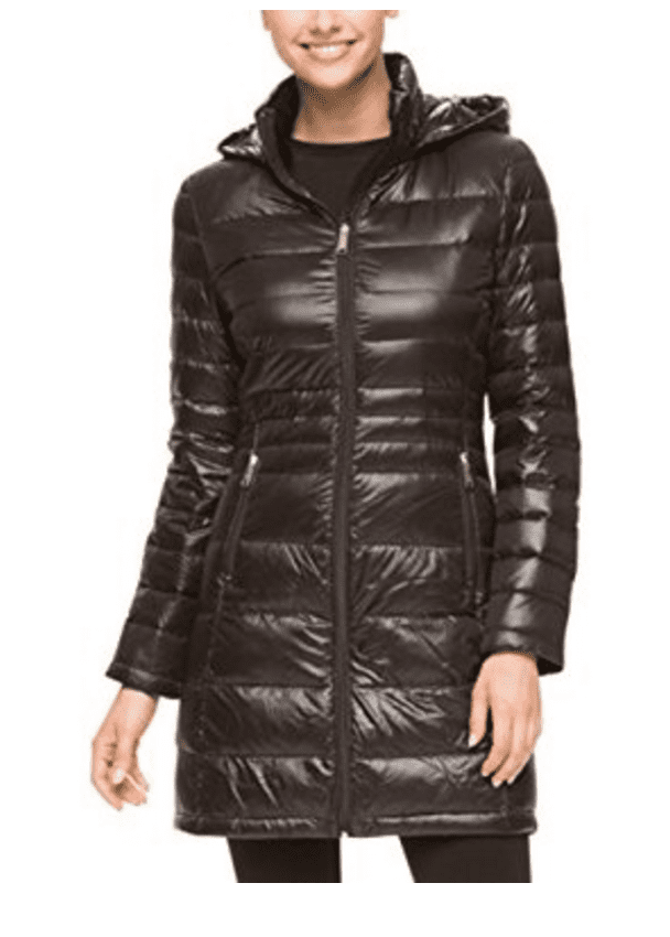 Andrew Marc Ladies' Lightweight Long Packable Down Jacket - STRAIGHT ...