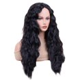 thumbnail image 5 of Peluca de cabello humano rizado TQEHS con encaje frontal y sin pegamento 70 cm alambre resistente a altas temperaturas, 5 of 5