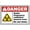 Warning Sign 2, variant on Danger STAY AWAY FROM MY NETWORK Funny Warning Sign - 8"x12" Durable Tin Wall Decor for Home Garage Yard Workplace, Network Room, Tech Space, Humor Security