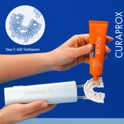 Curaprox Samba Toothbrush, Robotic Full-Mouth Toothbrush for Effortless 60-Second Cleaning