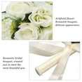 thumbnail image 3 of Elegante Juego De Ramas De Dama De Honor De Plástico De Seda De 4, Ramos De Boda De Simulación Duraderos Con Estante, Para Adecuado Fiesta De Bodas, Decoración Del Hogar,, 3 of 7