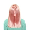 thumbnail image 2 of CGH Cute Girls Hairstyles Style & Wear Wig - Pink Straight Hair, 2 of 7