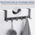thumbnail image 2 of Perchero Para puerta YONGSHENG negro de acero inoxidable 6 ganchos, 2 of 2